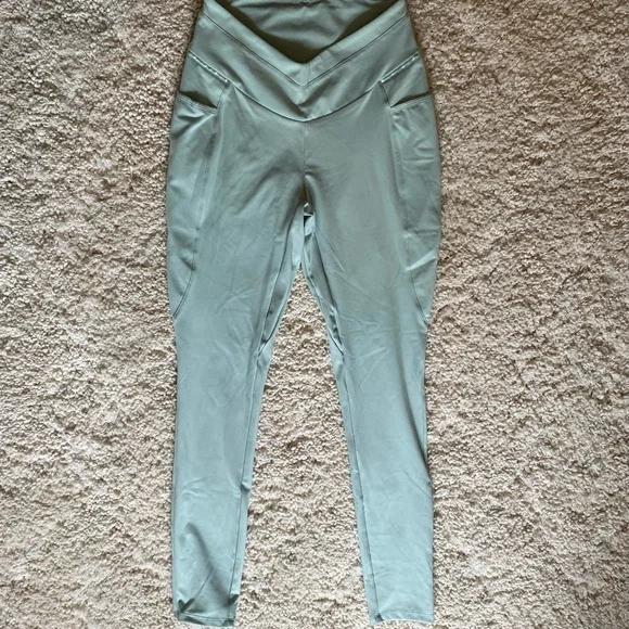 Gymshark Lightweight Seamless Tights in Blue - Picture 2 of 2